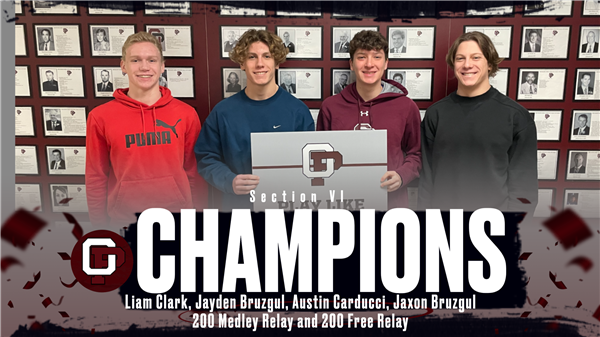 Section VI Champions - Swim Relay